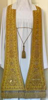 Cloth of Gold Preaching Stole